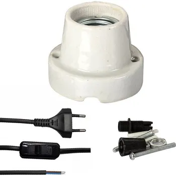 Teraristika Porcelánová objímka Repti zoo do 200 W / 1,8 m