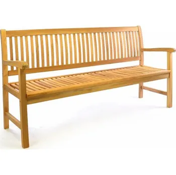Zahradní lavice Zahradní lavice z masivního teaku DIVERO 3-místná