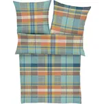 Ibena povlečení s.Oliver oranžové kostky