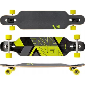 Longboard Longboard RAVEN Torex Lemon ABEC9 Drop-thru 105cm