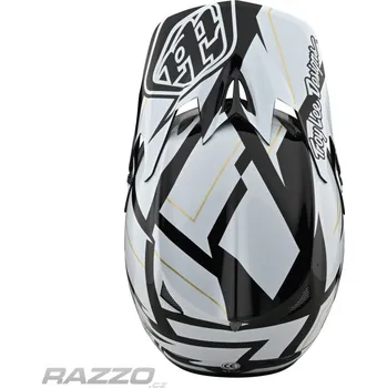 Sport Náhradní kšilt helmy TroyLeeDesigns D3 Fiberlite Vertigo Black White Visor