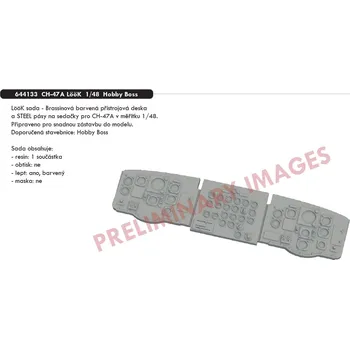 Plastikový model Eduard 1/48 CH-47A LööK (HOBBY BOSS)