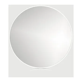 Zrcadlo Kulaté zrcadlo do koupelny Round Line Ø 80 cm v bílém rámu