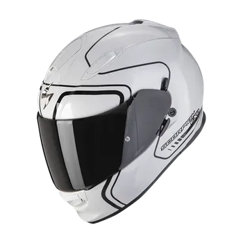 Helma na motorku Integrální helma SCORPION EXO-491 WEST (bílá, černá), vel. M