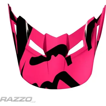 Helma na motorku Náhradní kšilt helmy FOX V1 Race Visor Pink 18 XS-S