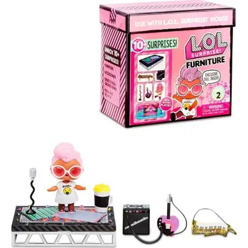 Panenka MGA L.O.L. Surprise! Furniture Hudební festival set panenka s doplňky