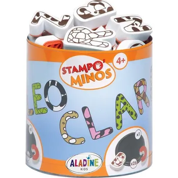 Dětské razítko AladinE Stampo Minos Velká abeceda