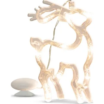 Vánoční dekorace Family Christmas LED dekorace do okna - sob