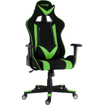 Herní židle Racing Pro ZK-011 TEX černá/zelená