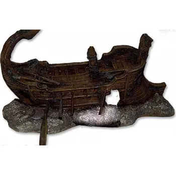 Dekorace do akvária Dekorace akvarijní Torzo lodi 29,5 x 17 x 15,5 cm