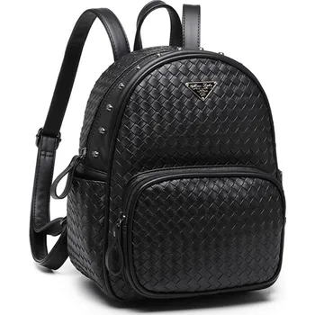 Městský batoh Černý dámský stylový batoh Jessalyn