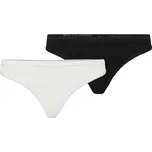 SET ČERNÁ A BÍLÁ TANGA 2ks Vero Moda