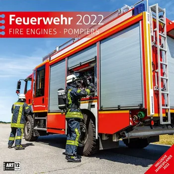 Kalendář Ackermann Kunstverlag nástěnný kalendář Feuerwehr 2022