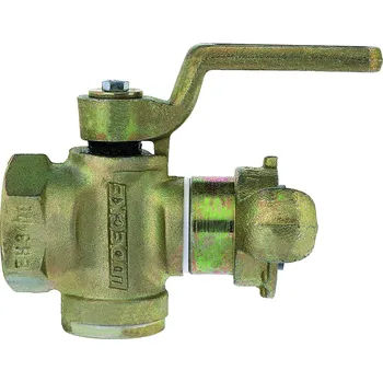 Ventil EHM 12 (kohout kuželkový EH G1/2"xKIM34, PN10, litina)