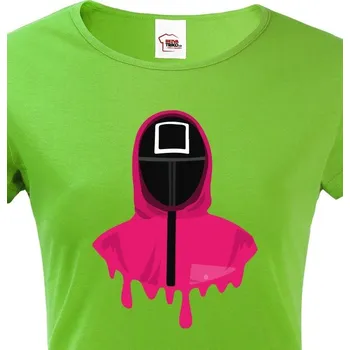 Dámské tričko Dámské tričko Hra na oliheň 4, Barva Zelená, Velikost XL, Canvas Dámské tričko s krátkým rukávem Bezvatriko.cz 0892