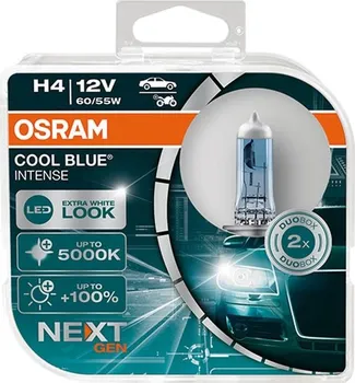 Autožárovka OSRAM Cool Blue Intense NextGen 64193CBN-HCB H4 12V 60/55W