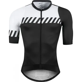 cyklistický dres FORCE dres F FASHION, krátký rukáv, černo-bílý Velikost: XXL + Výměna dárku do konce ledna 2026