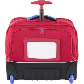 Delsey Paris Dětská cestovní taška na kolečkách Delsey 339565104 - červená