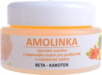 Tělový krém Amoene Amolinka speciální vazelína s arganovým olejem a beta-karotenem 100 ml