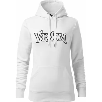 Dámská mikina Dámská mikina s nápisem Venom bílá