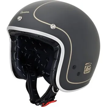 Helma na motorku Vespa Helma Vespa Jet "75th" - černá - S