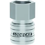 ESEG 12 IAB (rychlospojka Standard G1/2" vnitřní, hladká, ventil, DN7.2, nerez)