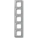 Future® linear rámeček pětinásobný, pro vodornou a svislou montáž 2CKA001754A4321 ušlechtilá ocel ABB