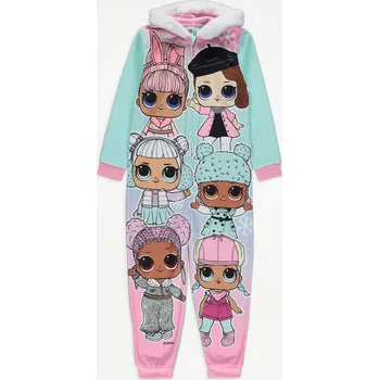 Dětský overall GEORGE DÍVČÍ OVERAL "L.O.L. FRIENDS" Barva: vzor, Velikost: 7-8 let (128)