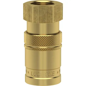 ESDF 38 IAB (rychlospojka ESDF G3/8" vnitřní ventil, DN9, mosaz)