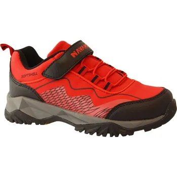 Chlapecká obuv Navaho N7-509-25-02 Dětské softshellové boty červeno / černé 28