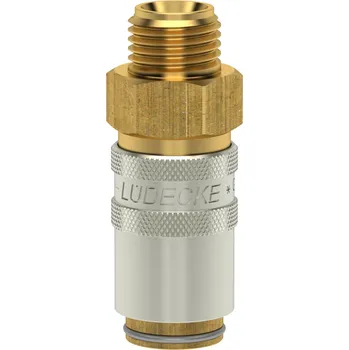 Příslušenství pro vzduchotechniku ESHM 38 A (rychlospojka ESHM G3/8" vnější, DN6, mosaz)