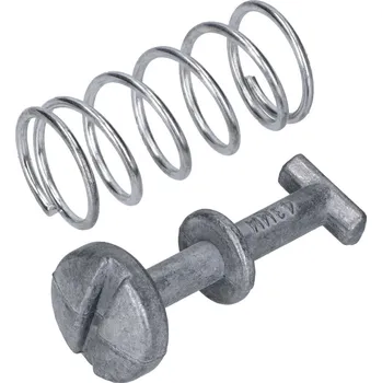 Spojovací materiál motoru 101 Octane Šroub kapotáže 43mm s pružinou, Piaggio, Vespa Ciao, Bravo, SI IP42212