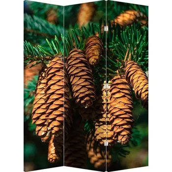 Paraván LuxusniObrazy.cz Paraván - Šišky