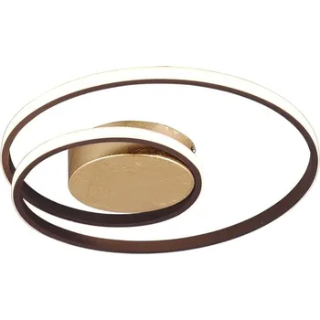 Trio R62911124 LED přisazené stropní či nástěnné svítidlo Zibal 1x22W | 2200lm | 3000K - stmívatelné, rez + K nákupu nad 3000 Kč dárek zdarma