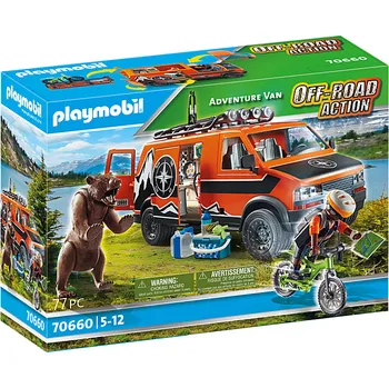 Stavebnice Playmobil Playmobil Off-Road Action 70660 dobrodružná dodávka