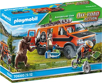 Stavebnice Playmobil Playmobil Off-Road Action 70660 dobrodružná dodávka