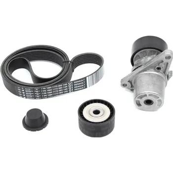 sada plochého řemene renault 1.6 dci,plochý řemen 7pk1648 117205040r