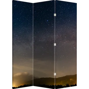 Paraván LuxusniObrazy.cz Paraván - Noční obloha