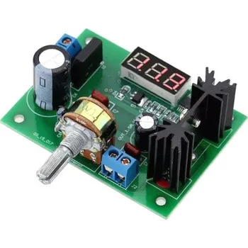 spínaný zdroj Napájecí modul, stabilizovaný zdroj s LM317 a voltmetrem