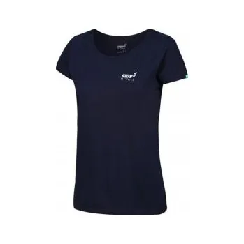 Inov-8 COTTON TEE "FORGED" W blue S; Modrá triko
