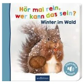 První čtění Hör mal rein, wer kann das sein? - Winter im Wald