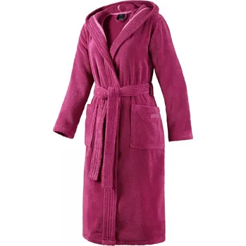 Dámský župan JOOP! Uni Walk s kapucí růžový 40/42