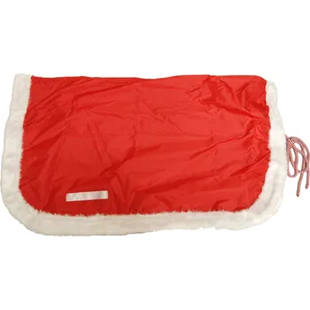 Vybavení pro koně Umbria Equitazione Potah na podsedlovou dečku Umbria Equitazione, vánoční, red/white