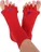 Happy Feet Adjustační ponožky Red, L (43-46)
