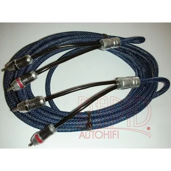 Audio kabel Signálový kabel Kicx RCA-02 PRO délka 490 cm ( Špičkový signálový audio kabel, délka 490 cm )