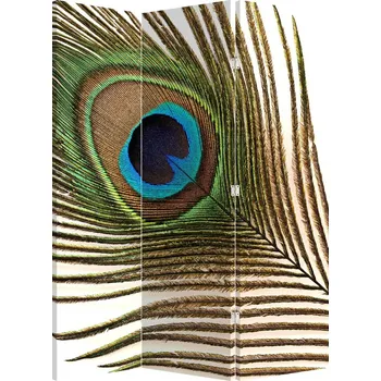 Paraván LuxusniObrazy.cz Paraván - Paví peří