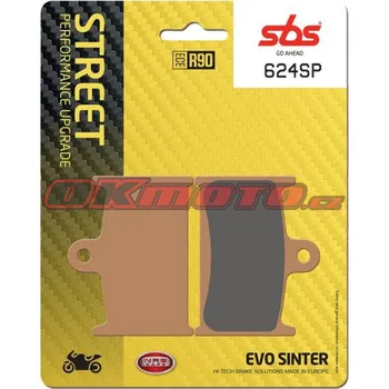 Brzdová destička Přední brzdové destičky SBS 624SP - Triumph Tiger 1200 Explorer, 1200ccm - 12-15