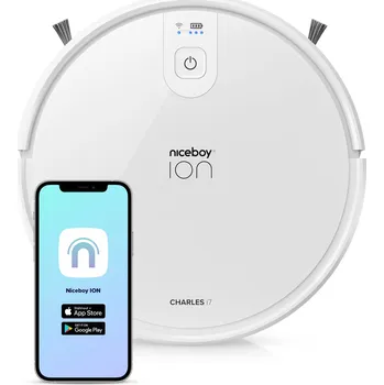 Robotický vysavač Niceboy ION Charles i7 bílý