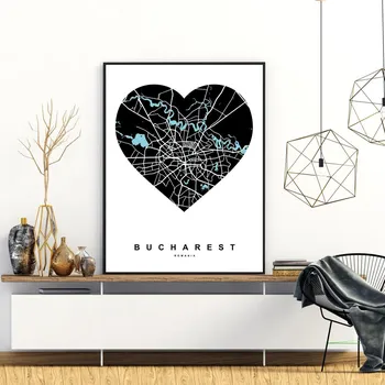 Plakát LuxusniObrazy.cz Plakát - Bukurešť