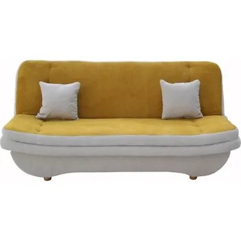 Pohovka Rozkládací pohovka ALFRÉD, hořčicová